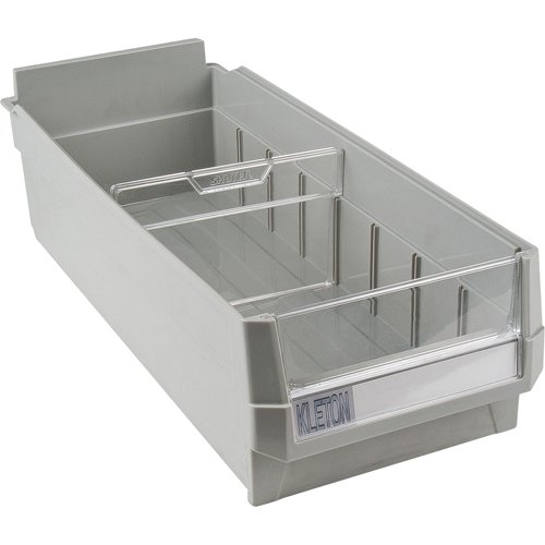 Replacement Drawer for KPC-HD Heavy-Duty Parts Cabinets, Plastic, 6-1/2" W x 14-4/5" D x 4" H, Grey