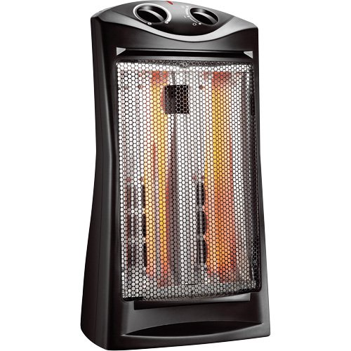 Portable Infrared Heater, Radiant Heat, Electric, 5120 BTU/H
