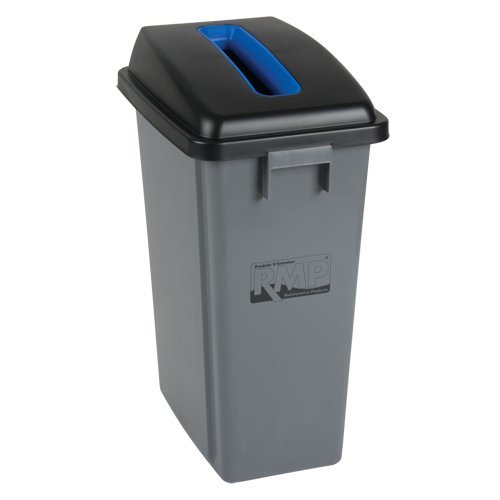 Recycling & Garbage Bin, Plastic, 16 US gal.