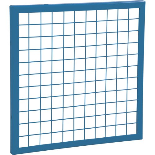 Wire Mesh Partition Components - Swing Doors, 4' W x 7' H