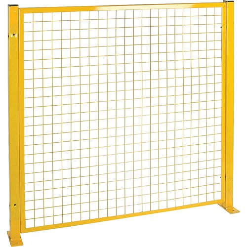 Perimeter Guards, 4.125' H x 2" W, Yellow