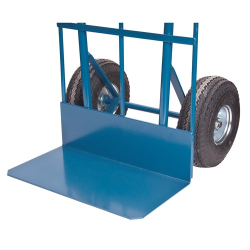 Load Retention Hand Truck, Dual Handle, Steel, 53" Height, 600 lbs. Capacity
