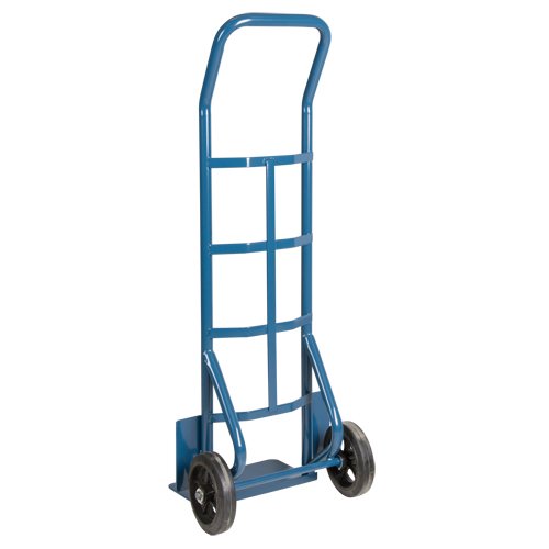 Heavy-Duty Hand Truck, Continuous Handle, Steel, 50" Height, 1000 lbs. Capacity