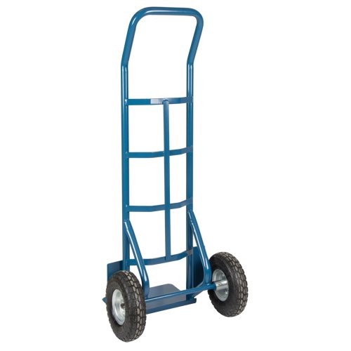 Heavy-Duty Hand Truck, Continuous Handle, Steel, 50" Height, 800 lbs. Capacity