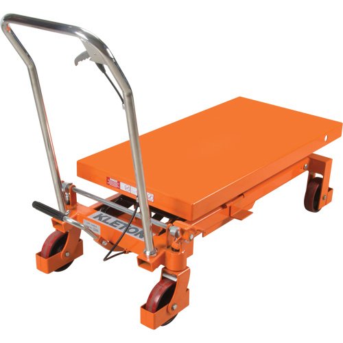 Hydraulic Scissor Lift Table, 40" L x 20 " W, Steel, 2200 lbs. Capacity