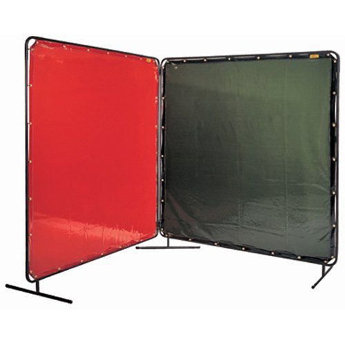 Welding Screen and Frame, Olive, 8' x 6'