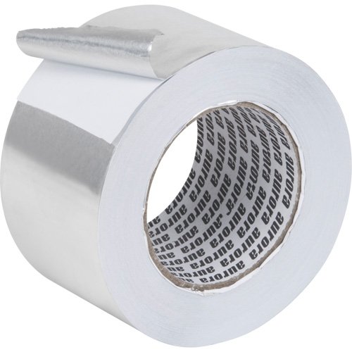 Aluminum Foil Tape, 2 mils Thick, 72 mm (3") x 55 m (180')