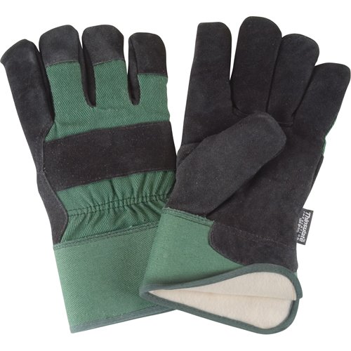 Superior Warmth Winter-Lined Fitters Gloves, 2X-Large, Split Cowhide Palm, Thinsulate™ Inner Lining