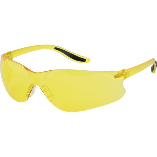 Z500 Series Safety Glasses, Amber Lens, Anti-Scratch Coating, CSA Z94.3