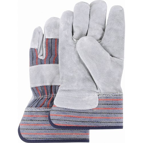 Superior Quality Fitters Gloves, X-Large, Split Cowhide Palm, Cotton Inner Lining