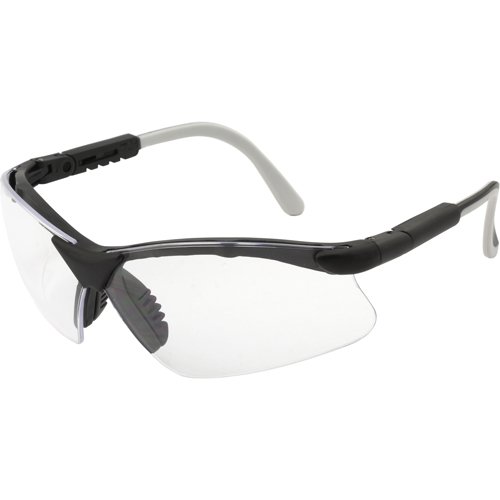 Z1600 Safety Glasses, Clear Lens, Anti-Scratch Coating, CSA Z94.3