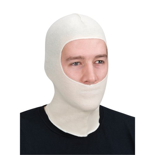 Spray Sock Head Cover, Cotton, White