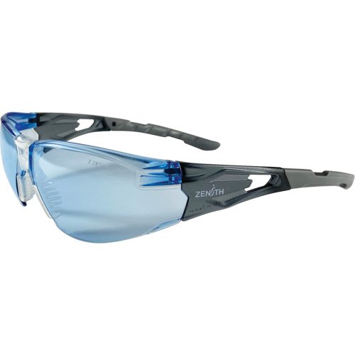 Z2900 Series Safety Glasses, Blue Lens, Anti-Scratch Coating, ANSI Z87+/CSA Z94.3
