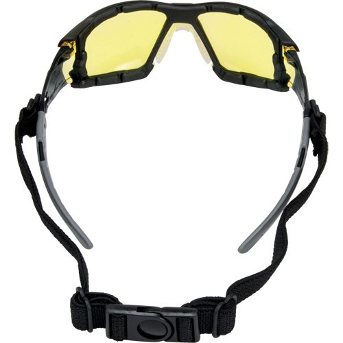 Z2900 Series Safety Glasses with Foam Gasket, Amber Lens, Anti-Scratch Coating, ANSI Z87+/CSA Z94.3