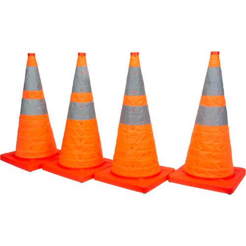 Collapsible Traffic Cone, 28" H, Orange