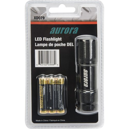 AFL200 Mini Flashlight, LED, 25 Lumens, AAA Batteries